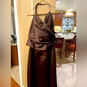 Alfred Angelo Expresso size 16 tie behind the neck, strapless & matching size 10